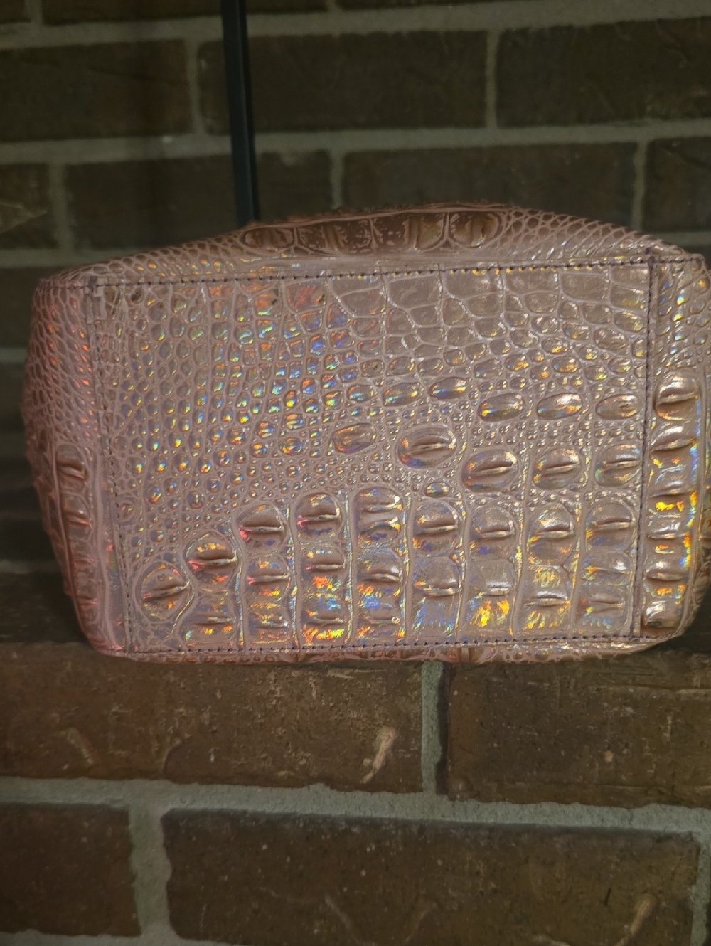 Brahmin Melinda Medium Leather Bucket Bag - Picture 5 of 10
